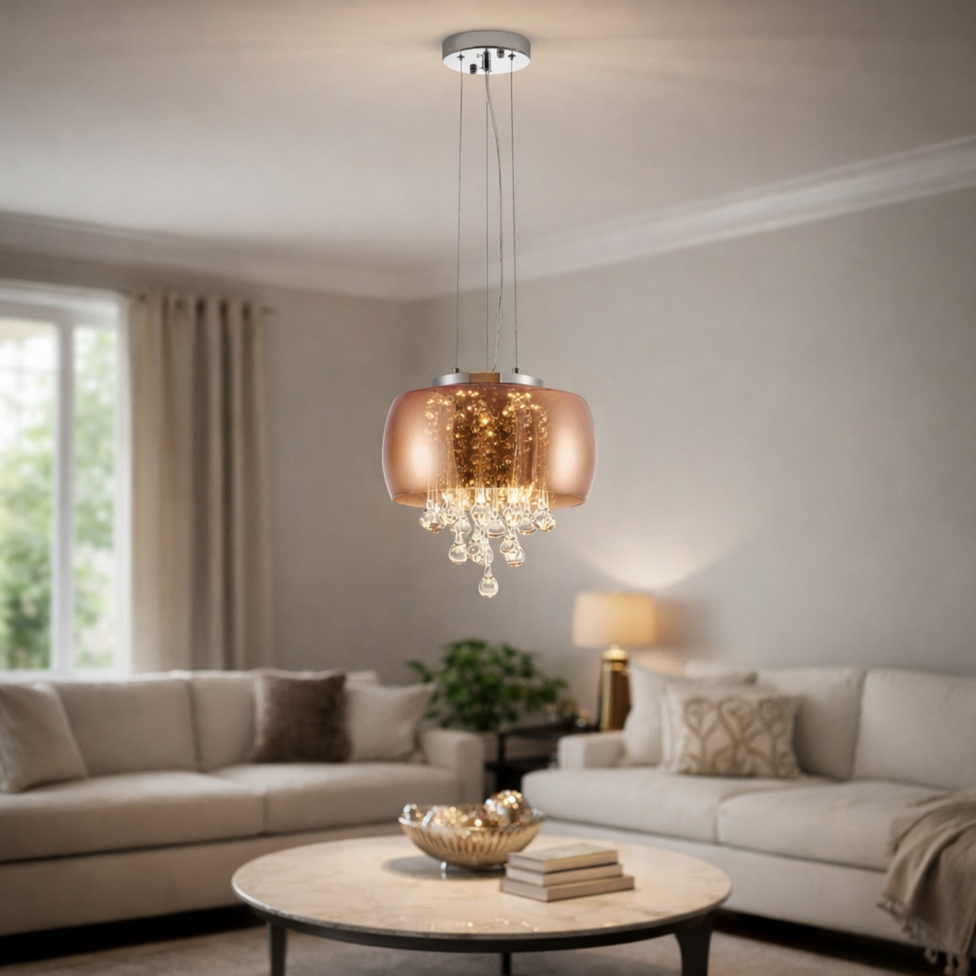 Roseglow Chandelier