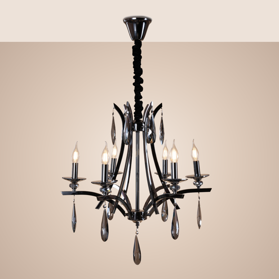 Obsidian Drizzle Chandelier