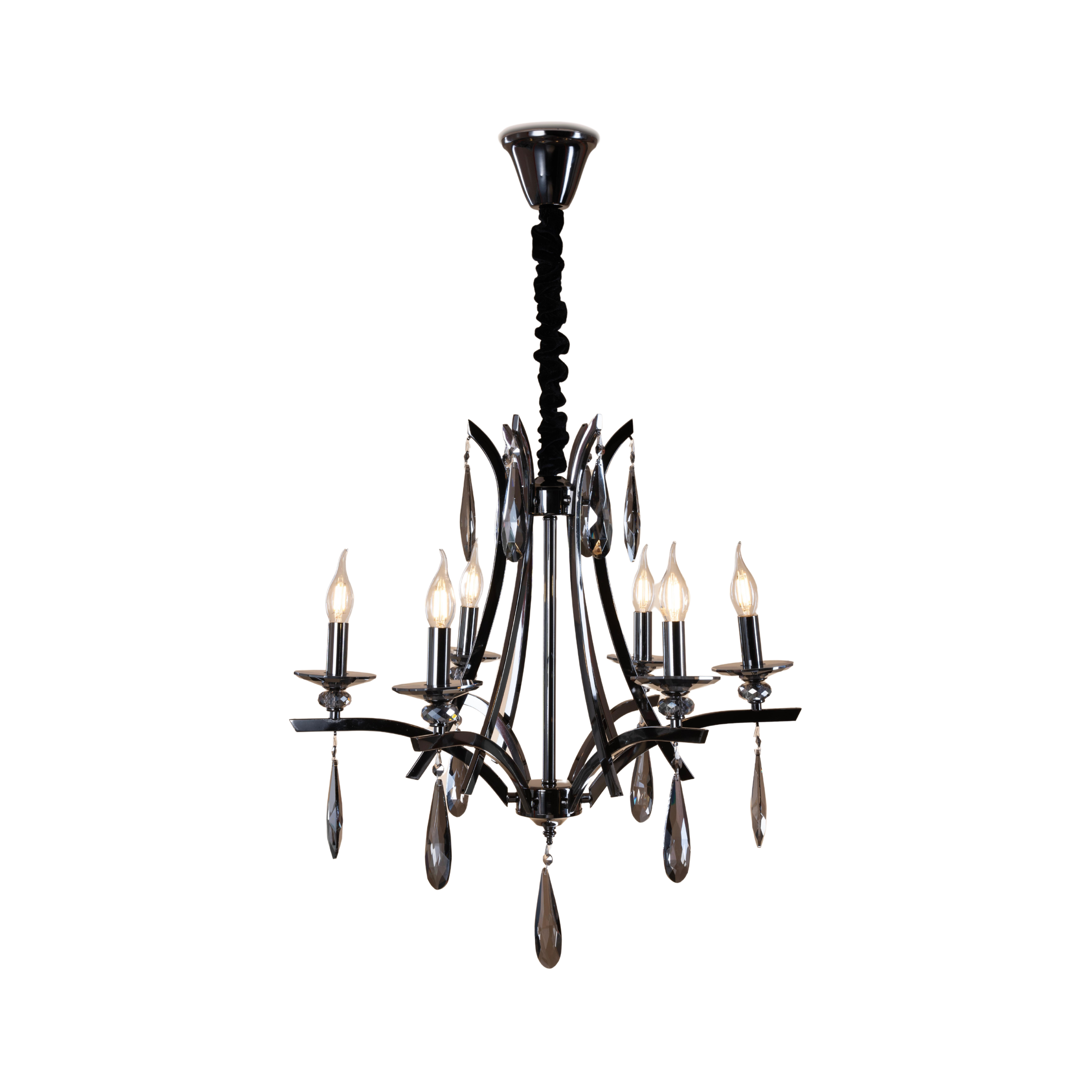 Obsidian Drizzle Chandelier