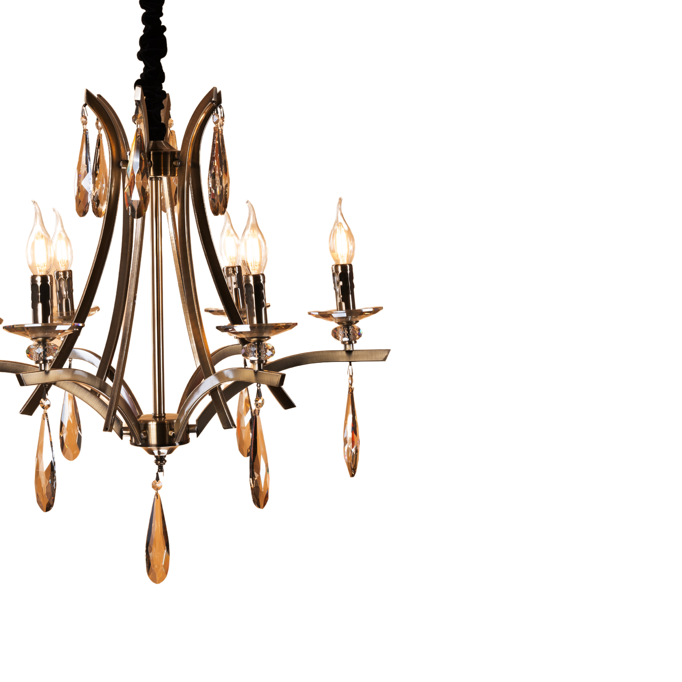 Obsidian Drizzle Chandelier