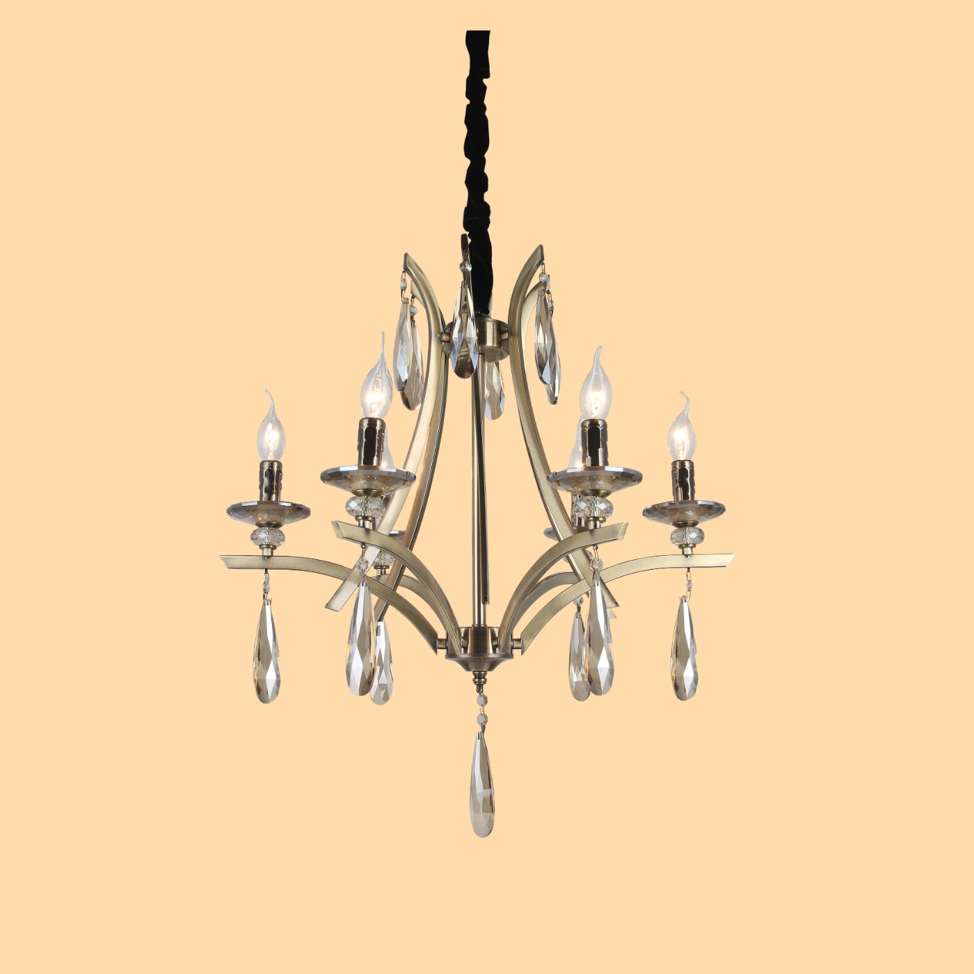 Obsidian Drizzle Chandelier