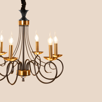 Whimsical Black Chandelier