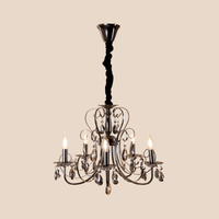 Noir Crystal Chandelier