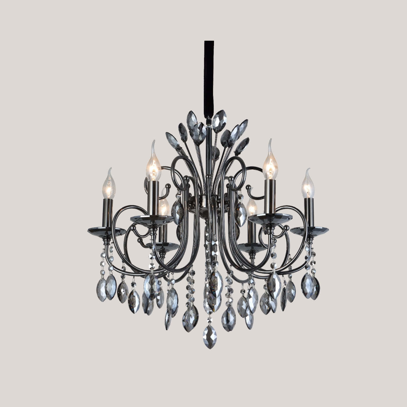 Crown Crystal Chandelier