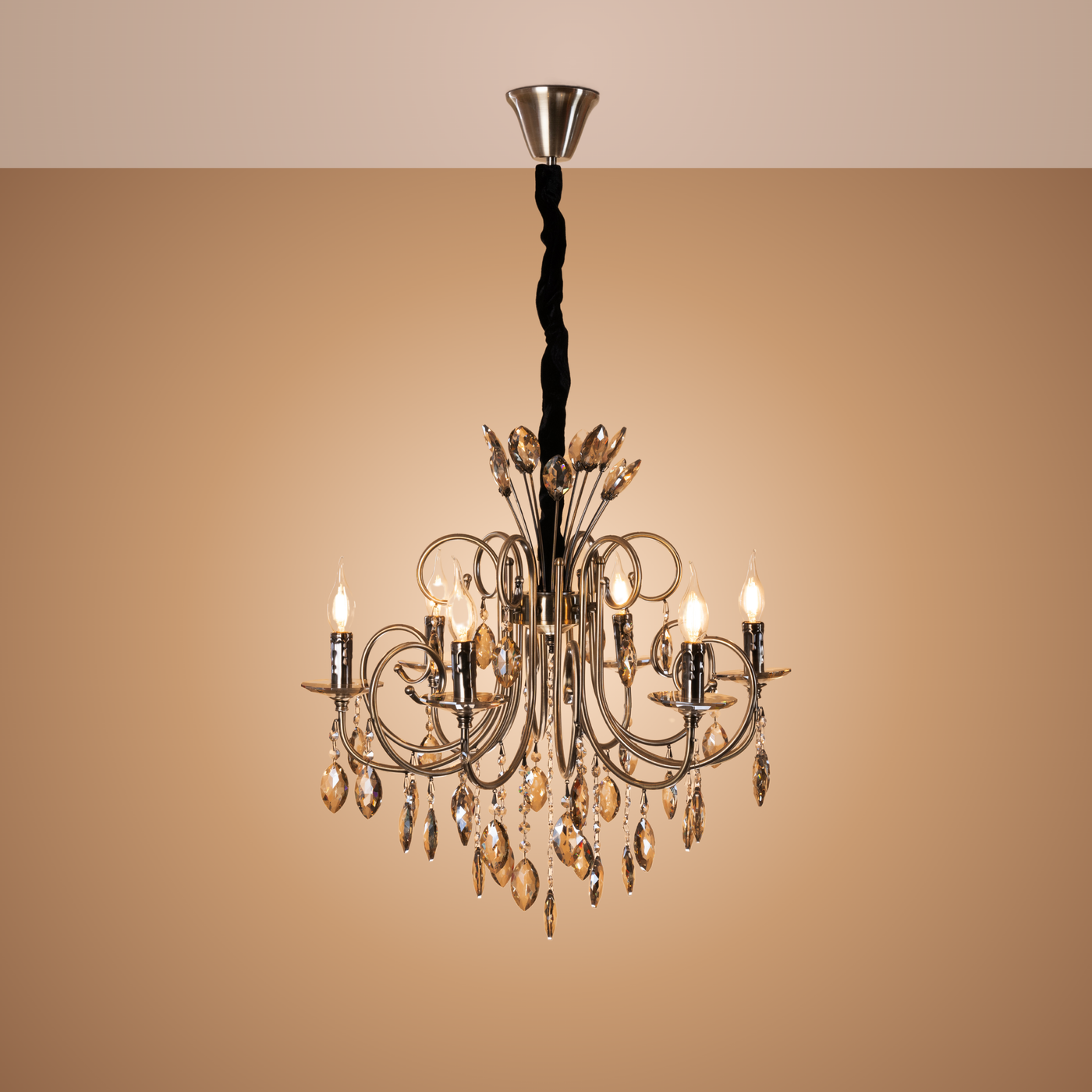 Crown Crystal Chandelier