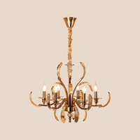 Crystal Arc Chandelier