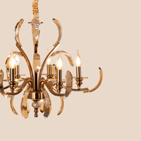 Crystal Arc Chandelier