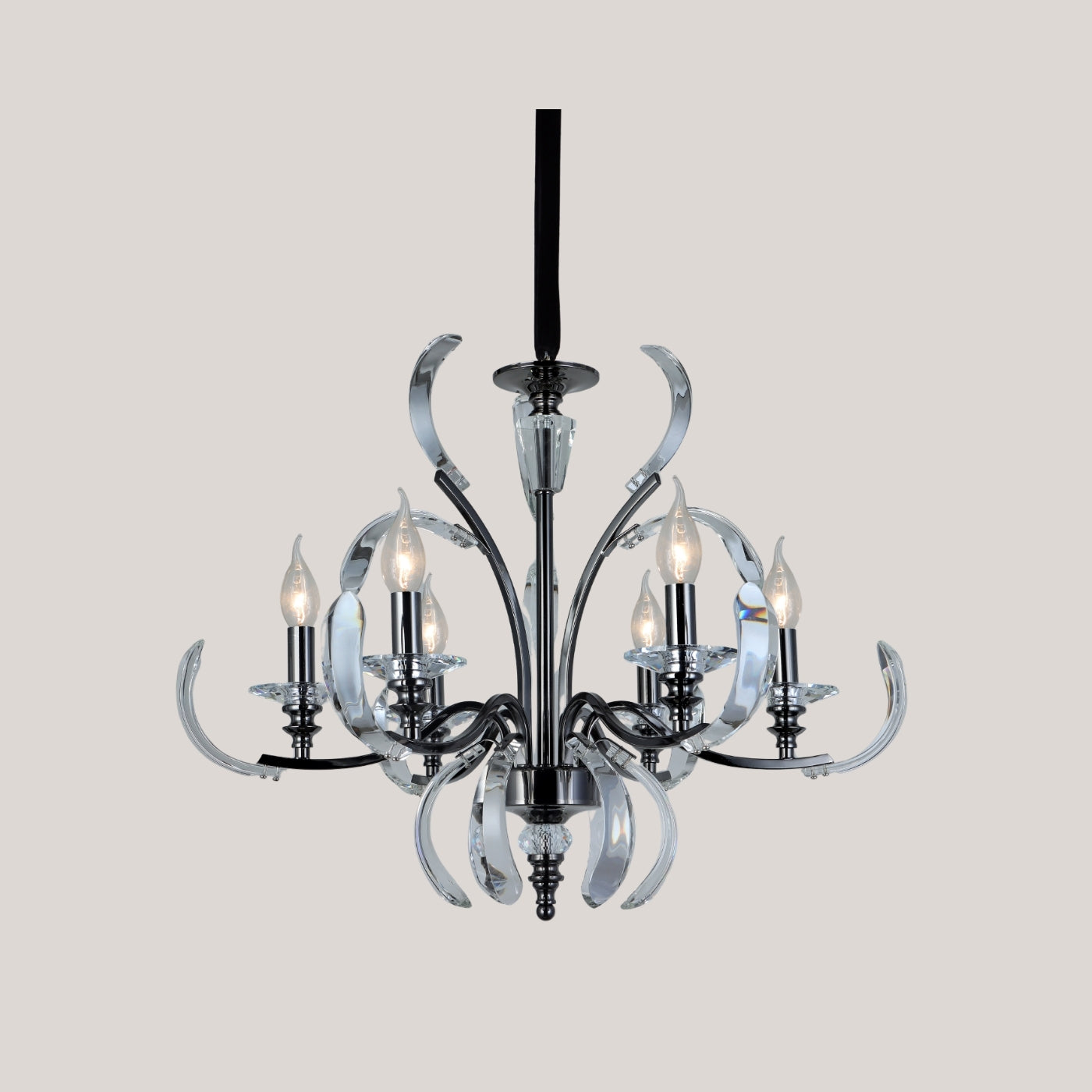 Crystal Arc Chandelier