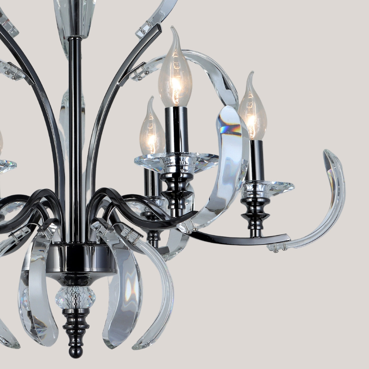 Crystal Arc Chandelier