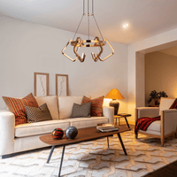 Geometric Harmony Chandelier