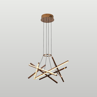 Copper Cross Chandelier