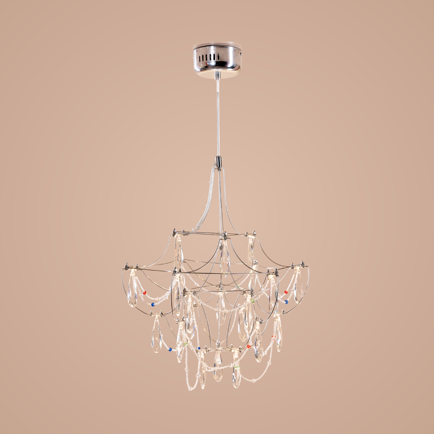 Chromatic S Chandelier