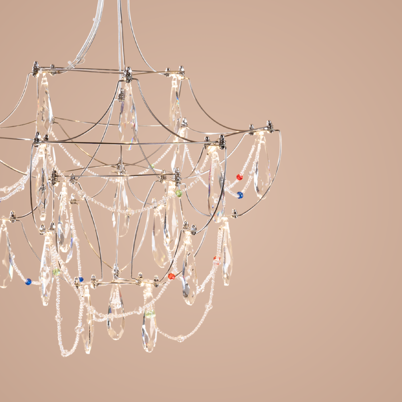 Chromatic S Chandelier