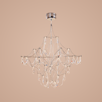 Chromatic L Chandelier