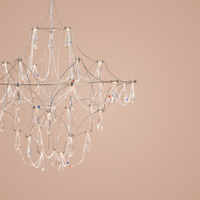 Chromatic L Chandelier