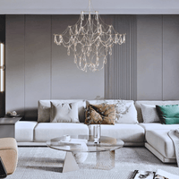 Chromatic L Chandelier