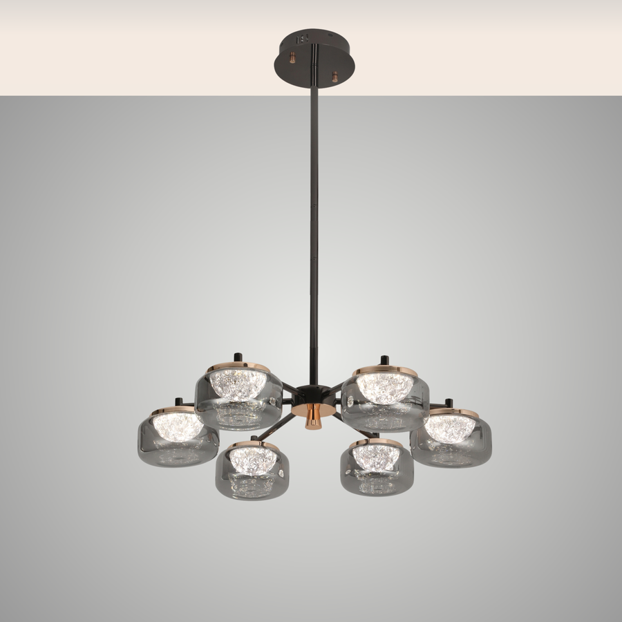 Facet Six Chandelier