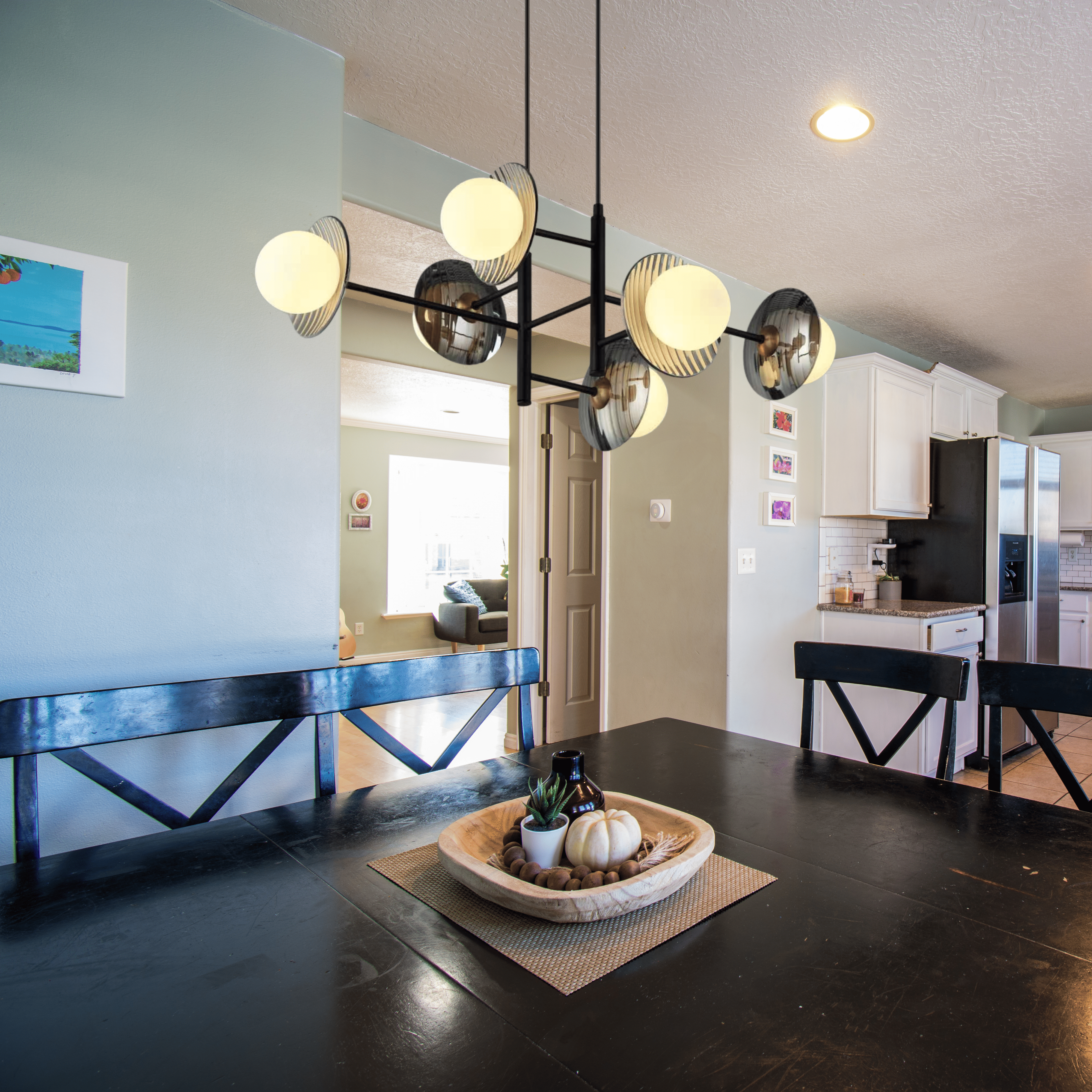 Celestial Orb Chandelier