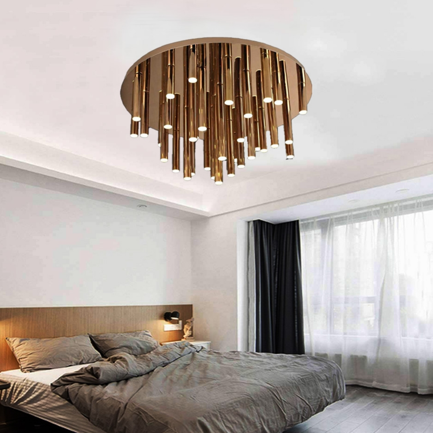 Ember Array Ceiling Light - Teenbatti
