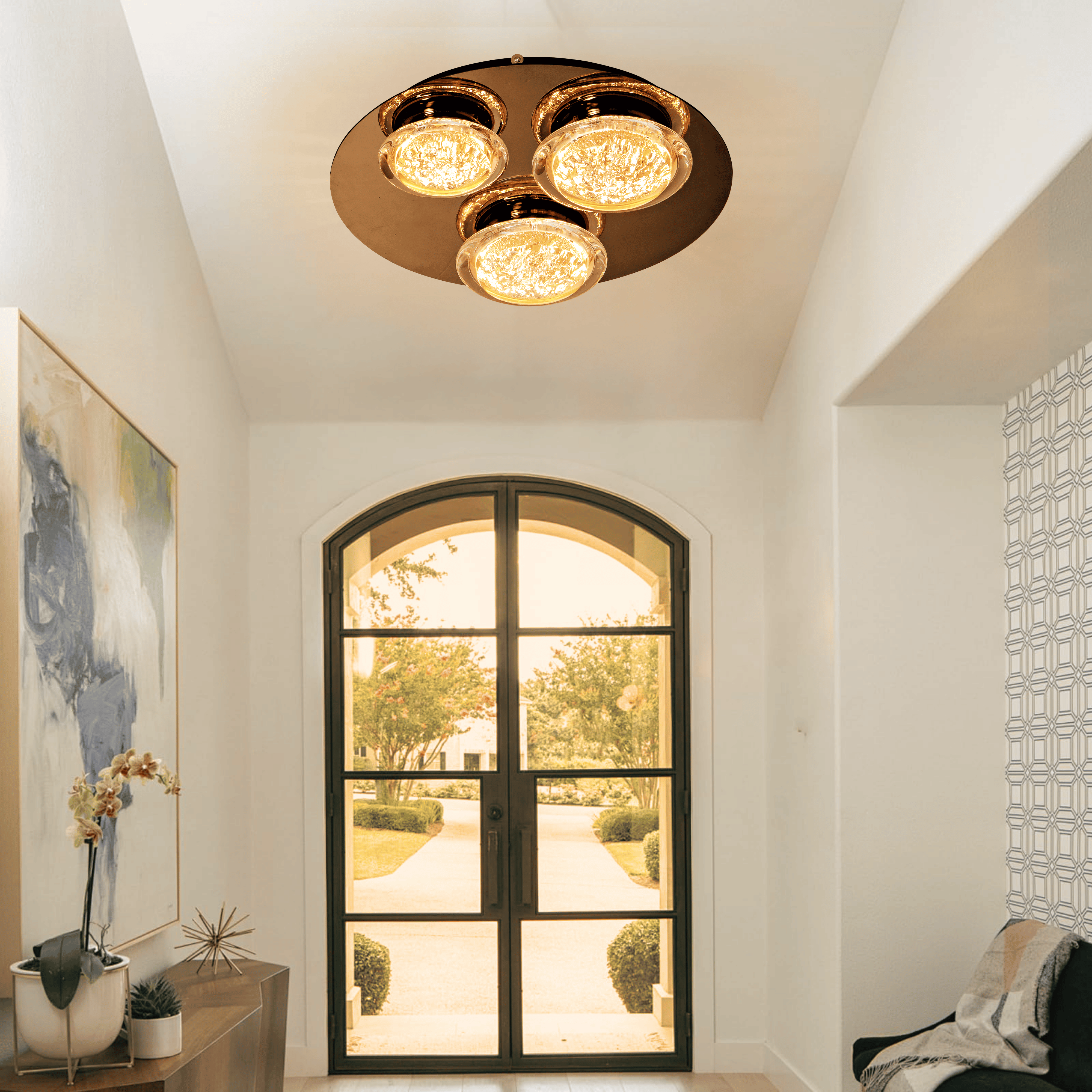 Aurum Trio Ceiling Light