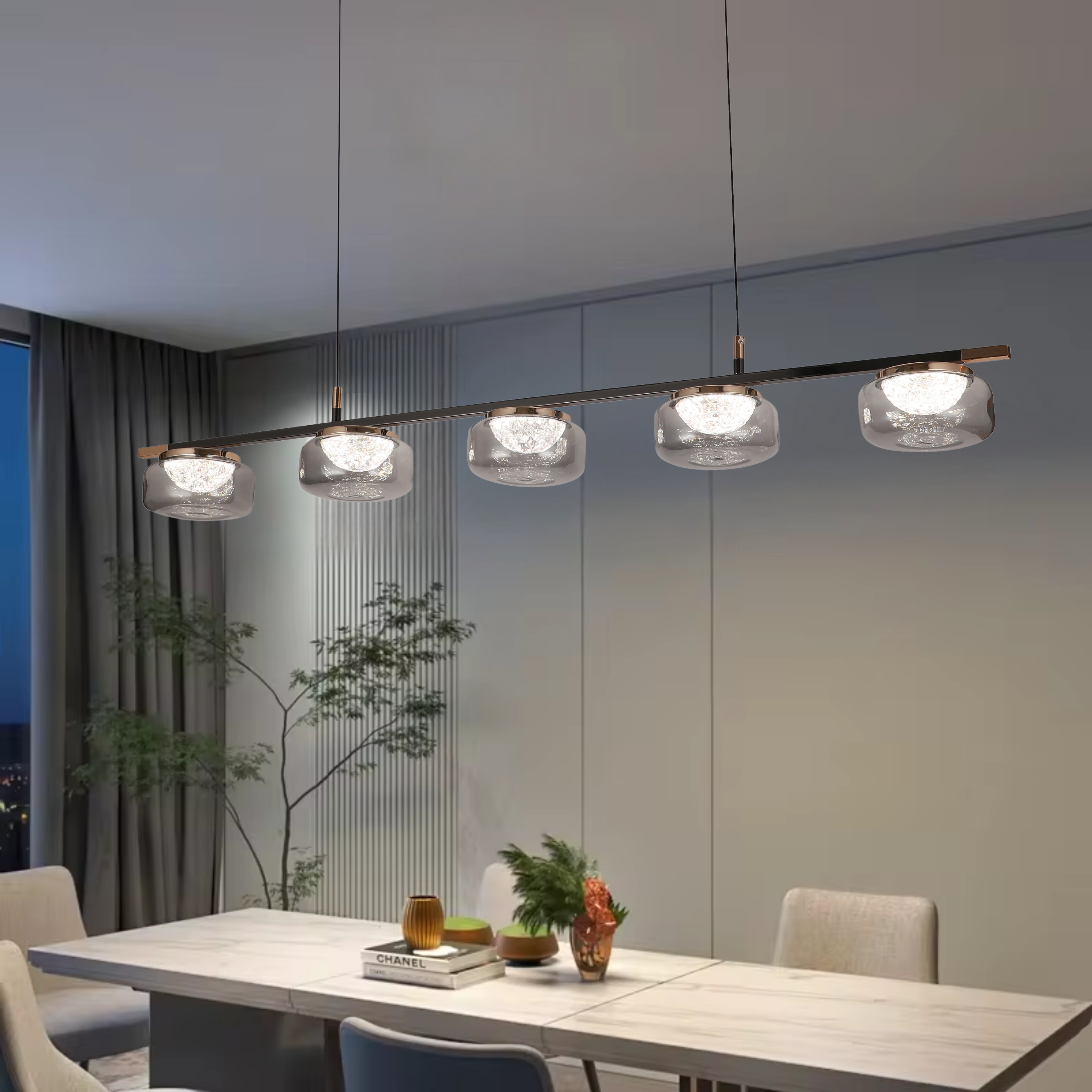 Facet Five Linear Light