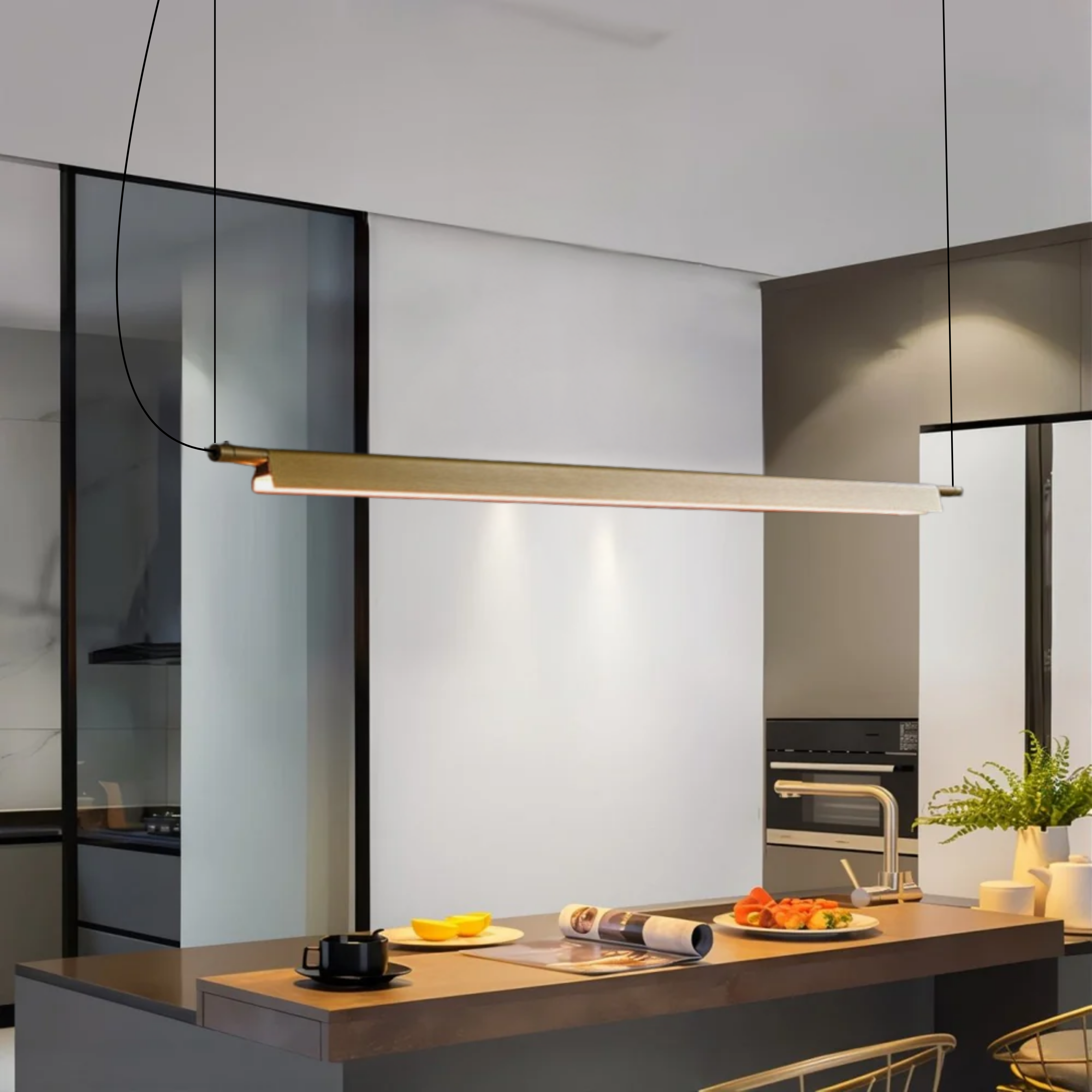 Linearis Gold Linear Light