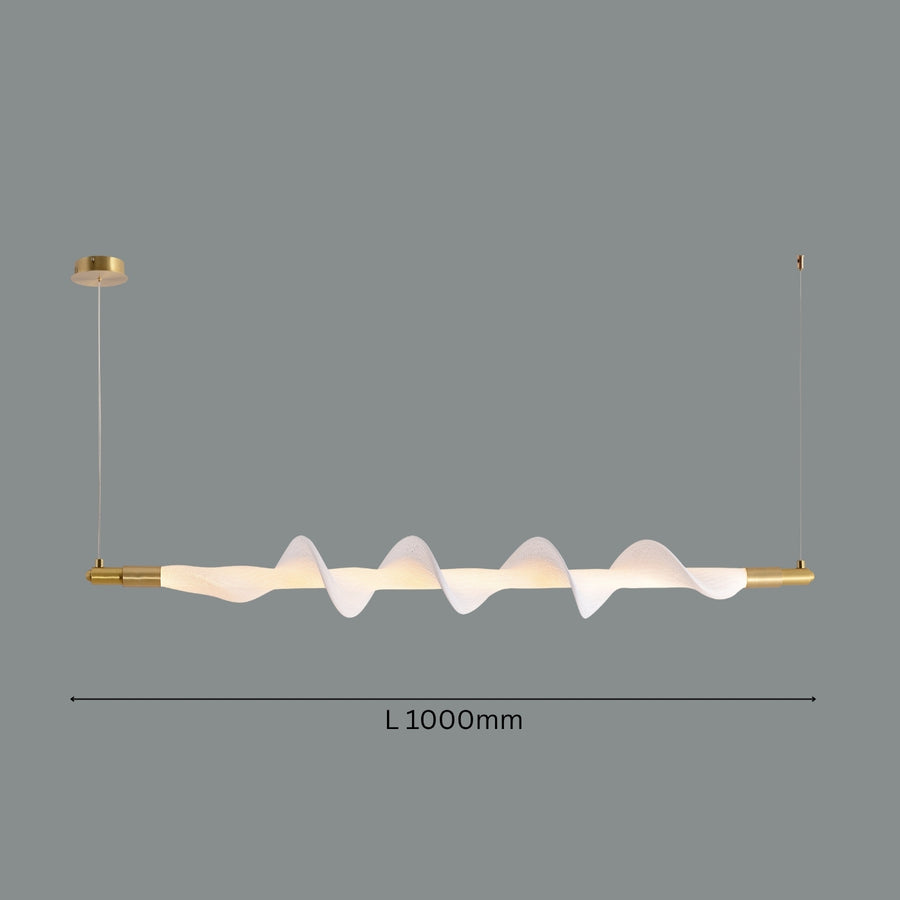Wave Linear Pendant Light