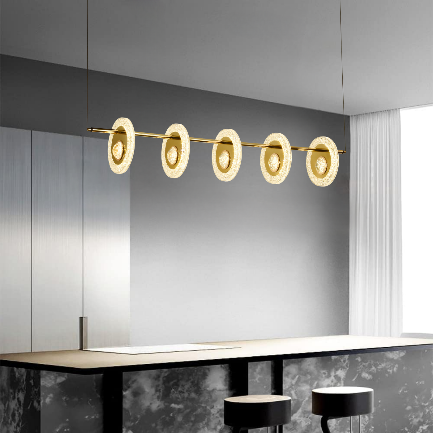 Sparkling Ring Linear Light