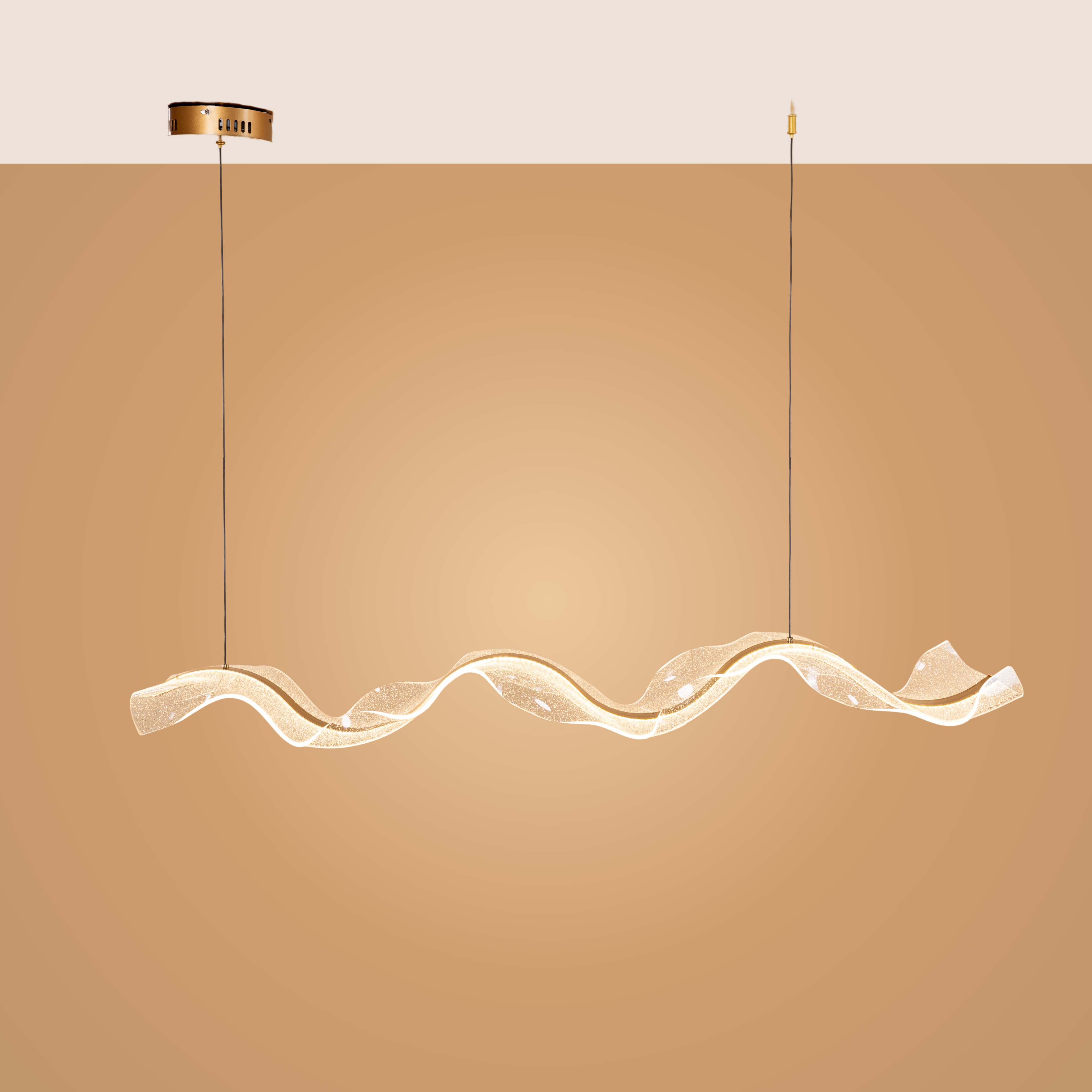 Serene Wave Linear Light