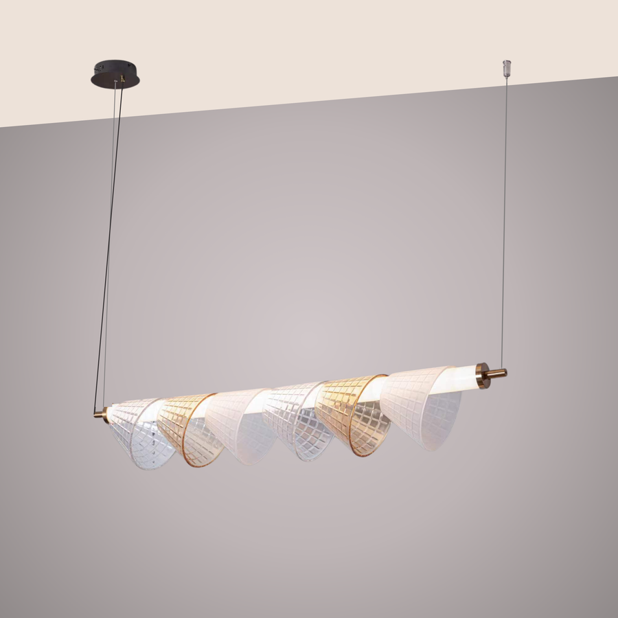 Conical Convergence Linear Light