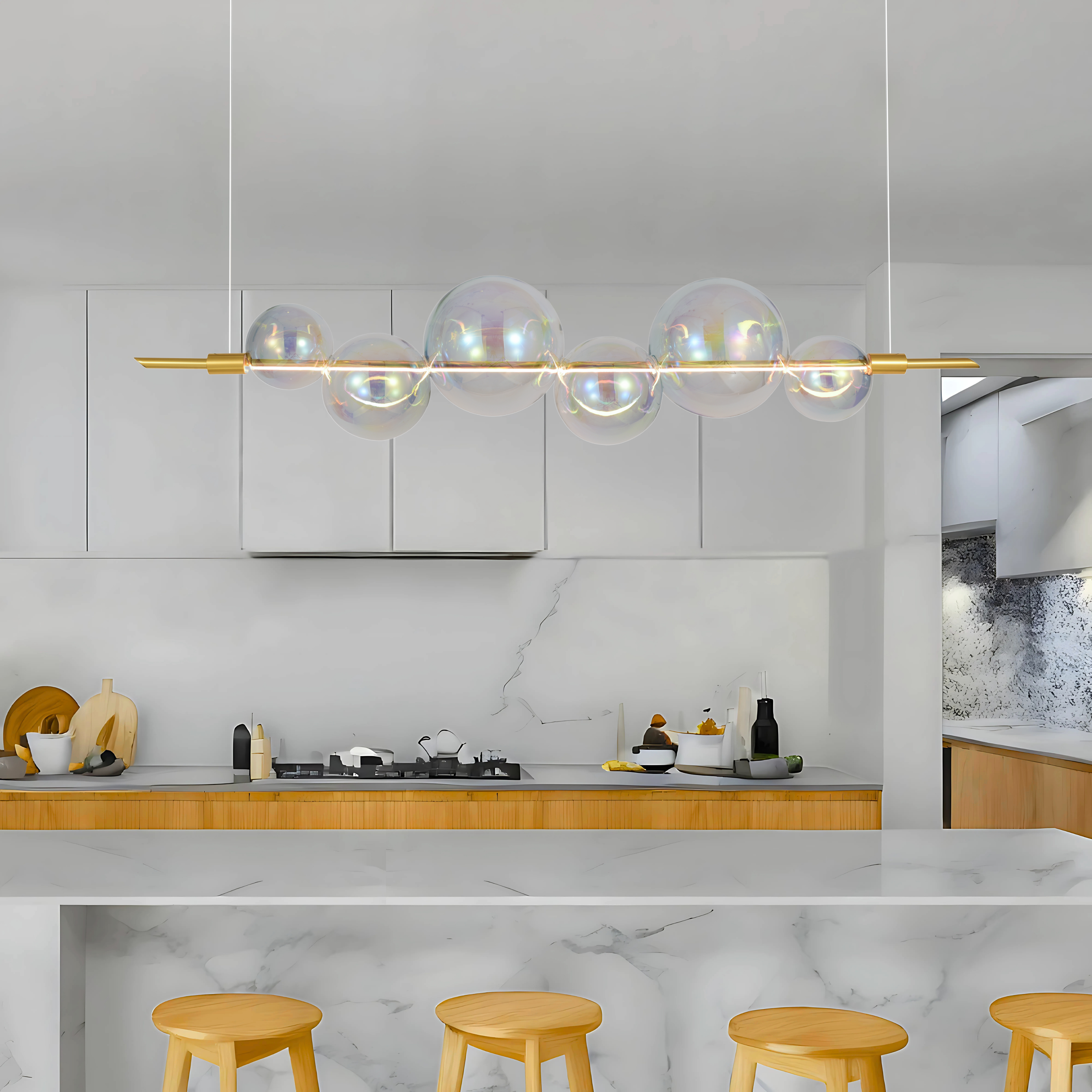 Bubble Stream Linear Light