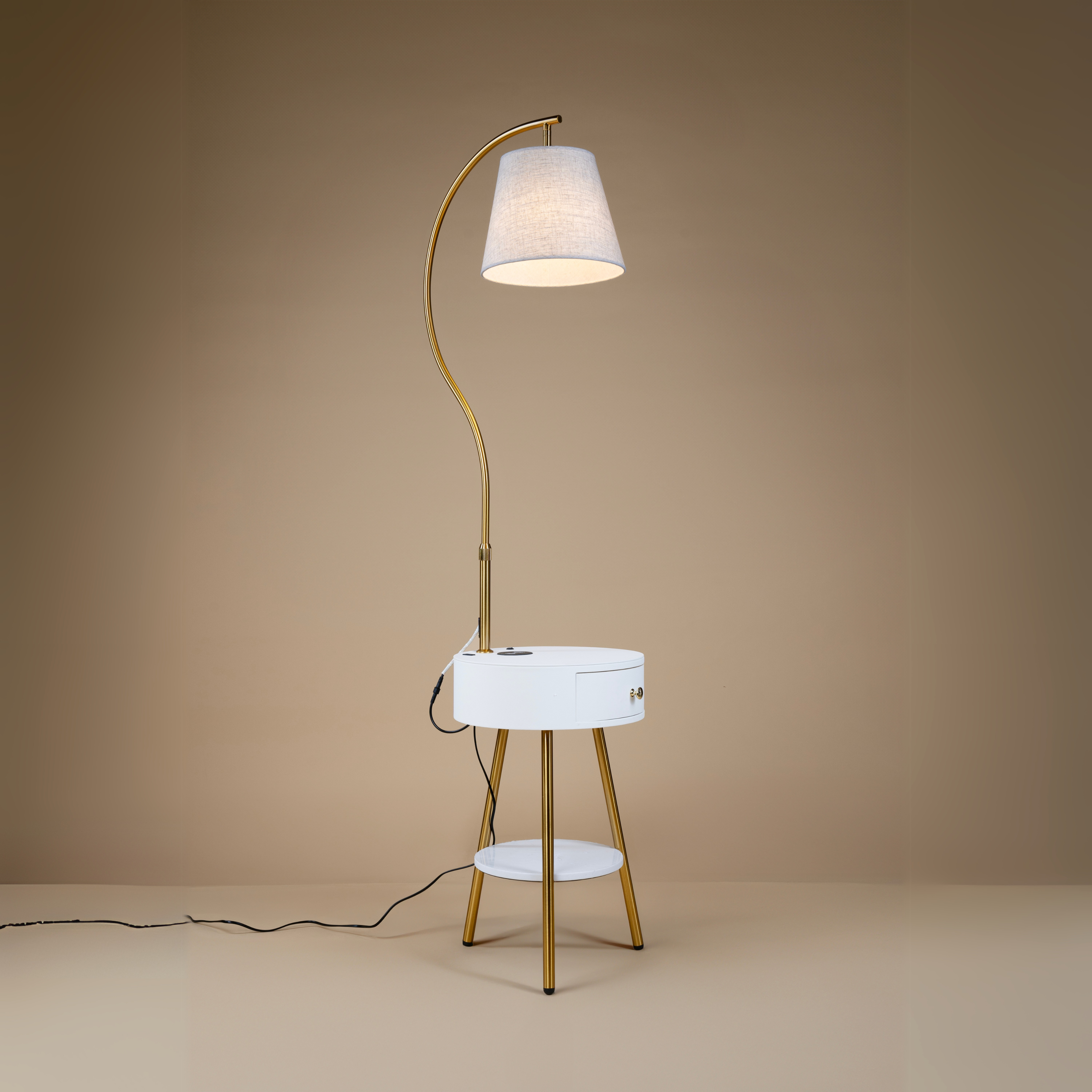 Arcside Floor Lamp - Teenbatti