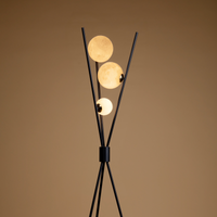 Tripod Moon Floor Lamp - Teenbatti