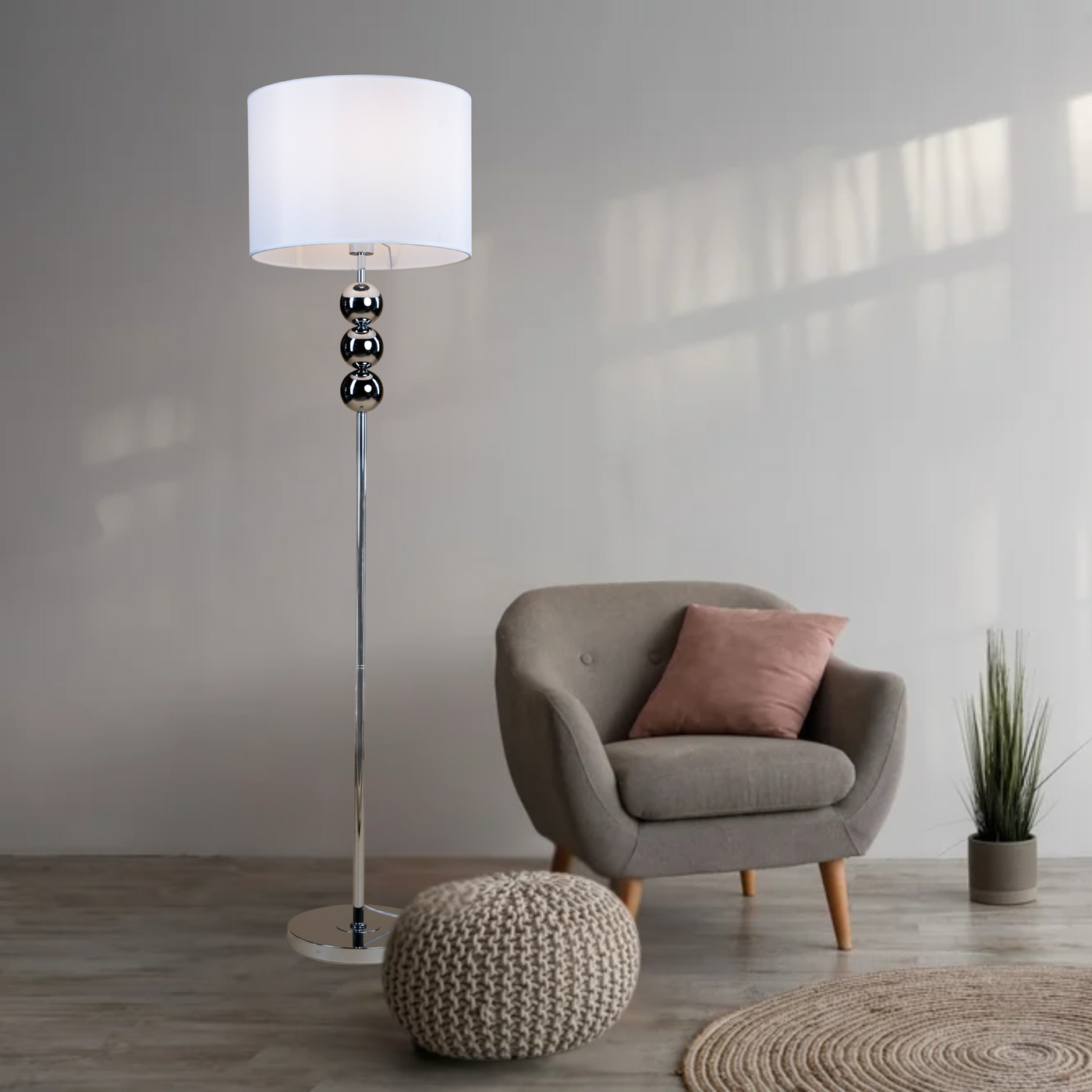 Modern Elegance Floor Lamp - Teenbatti