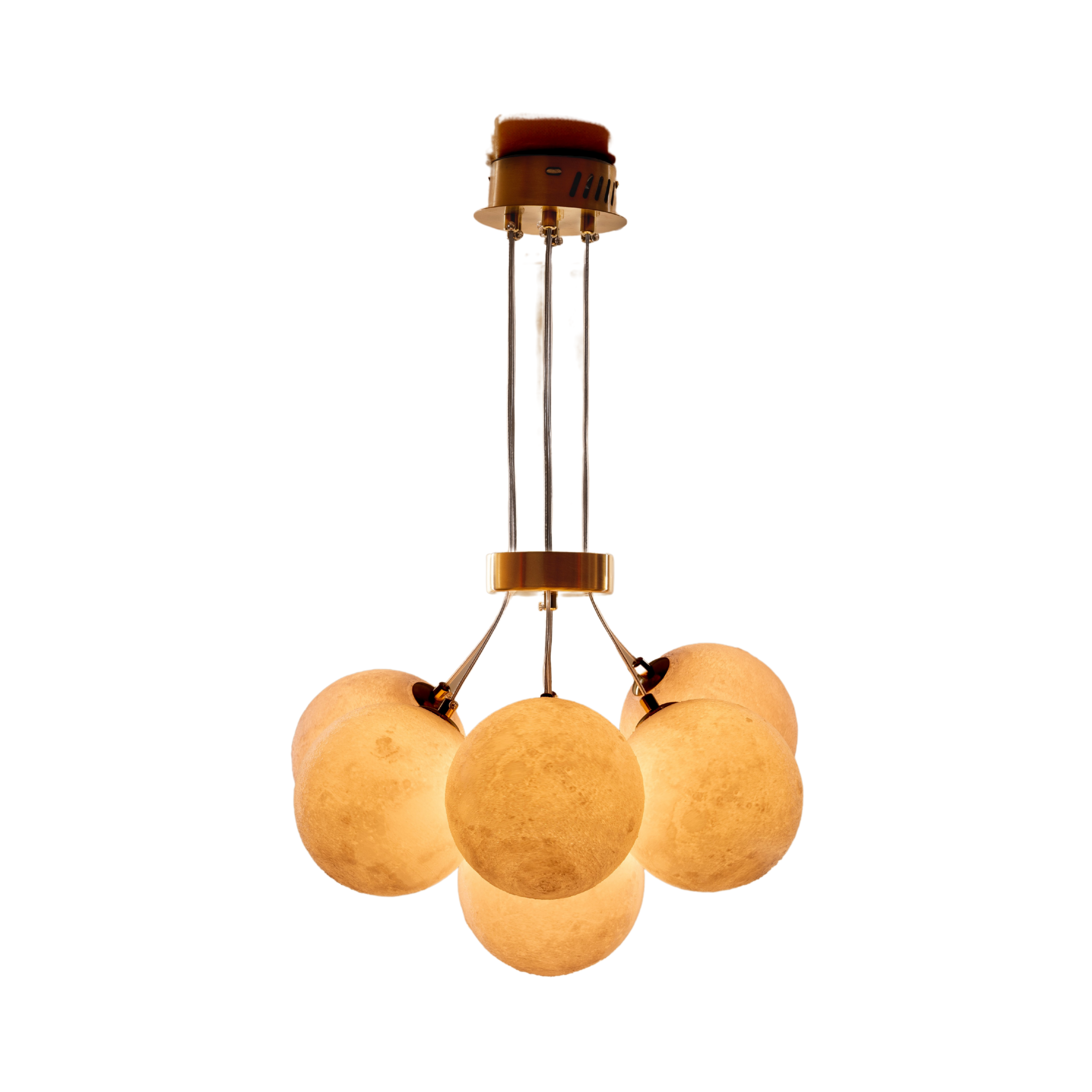 Ethereal Moon Hanging Light - Teenbatti