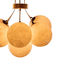 Ethereal Moon Hanging Light - Teenbatti