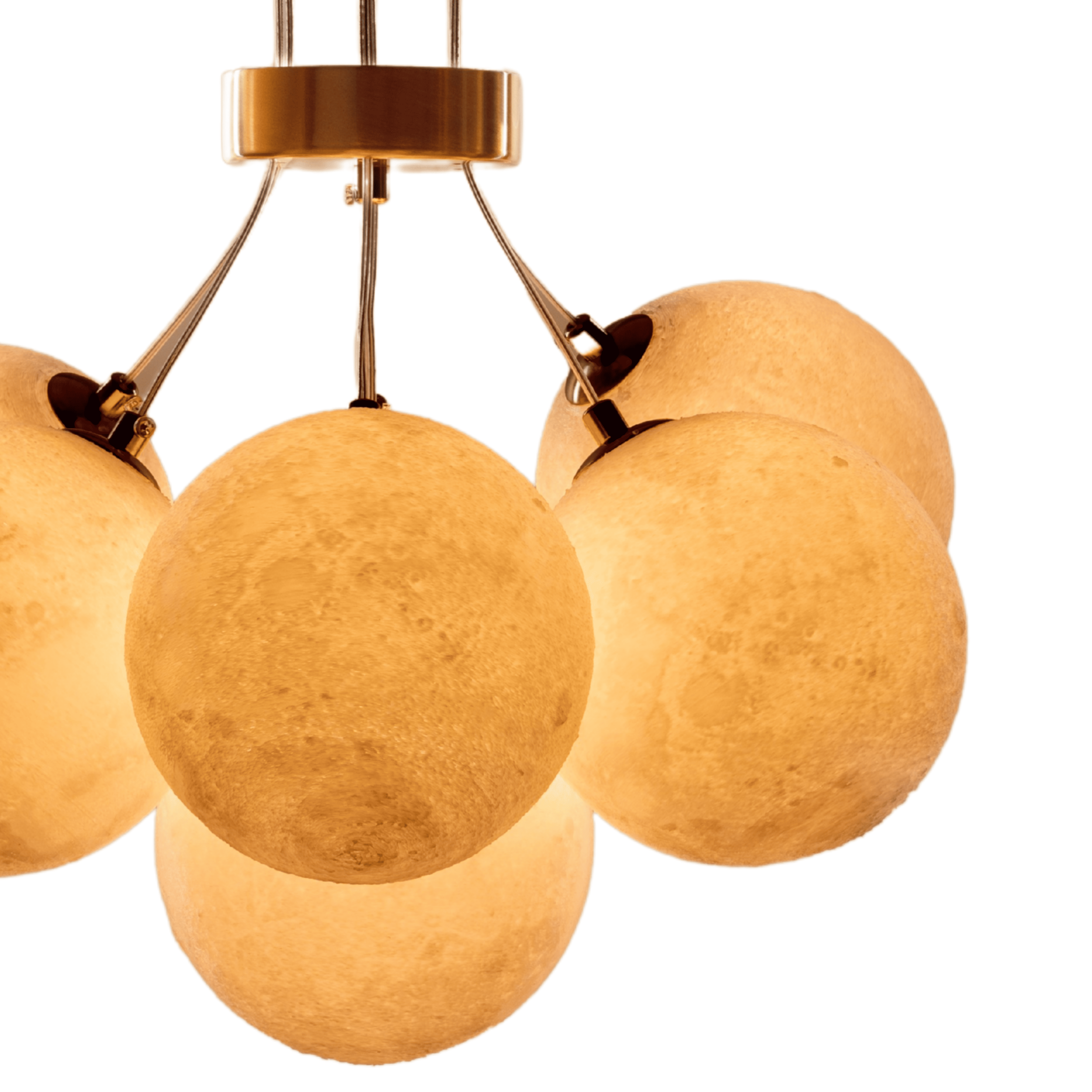 Ethereal Moon Hanging Light - Teenbatti