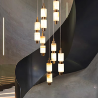 Cascading Onyx Hanging Light - Teenbatti