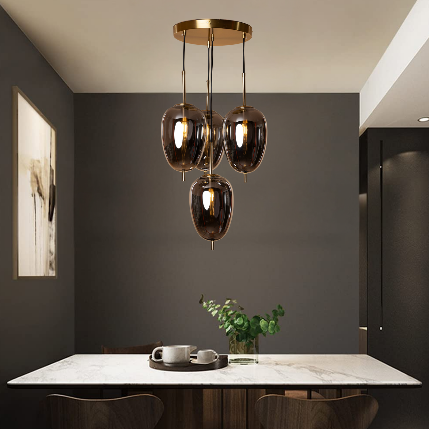 Triad Hanging Light - Teenbatti