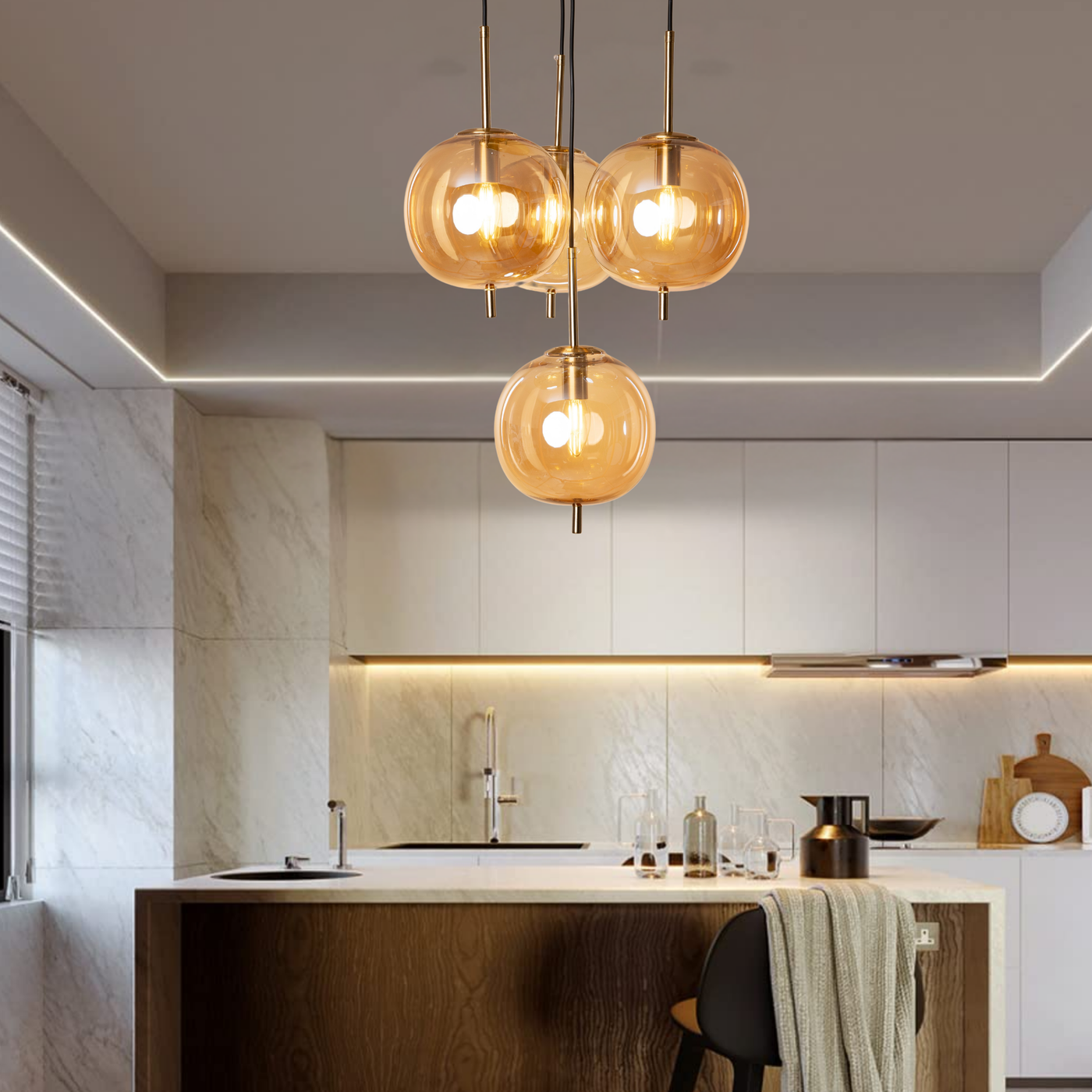 Celestial Sphere Hanging Light