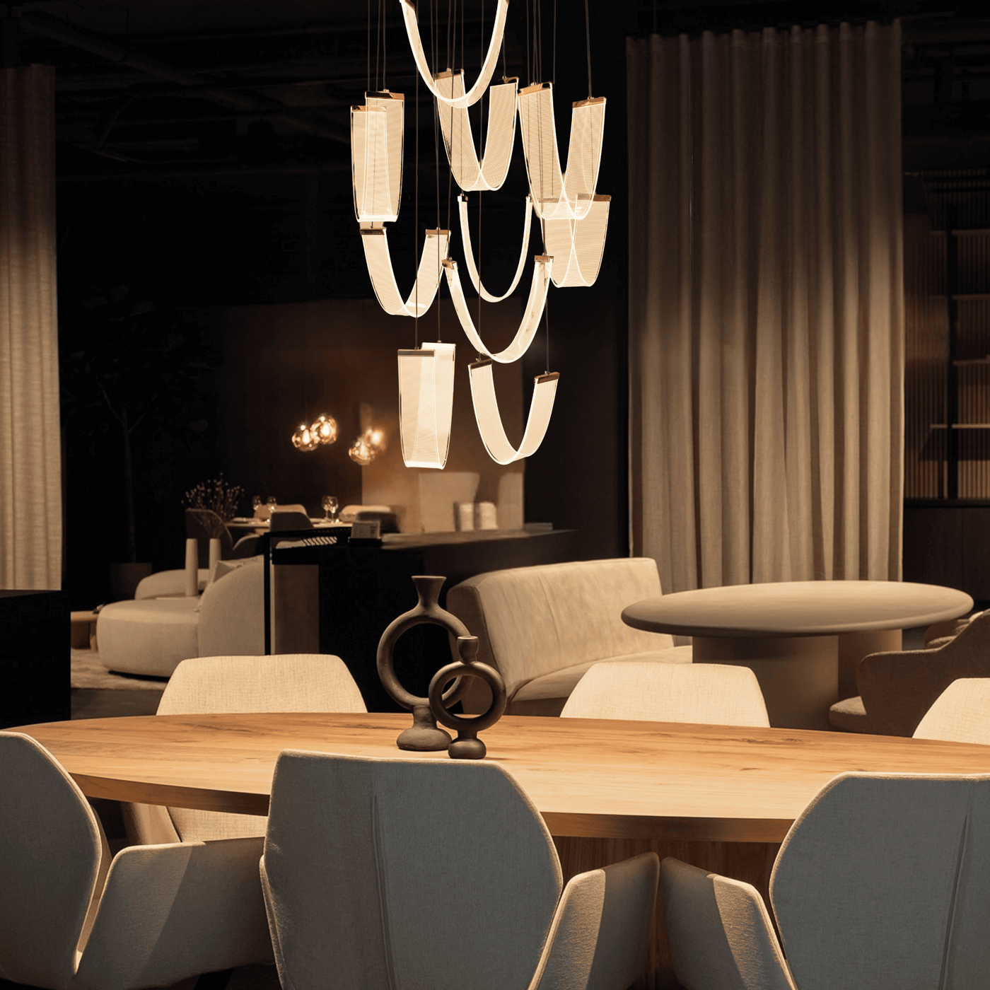 Lumina Flow Hanging Light - Teenbatti