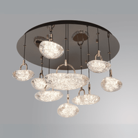 Glacier Glow Hanging Light - Teenbatti
