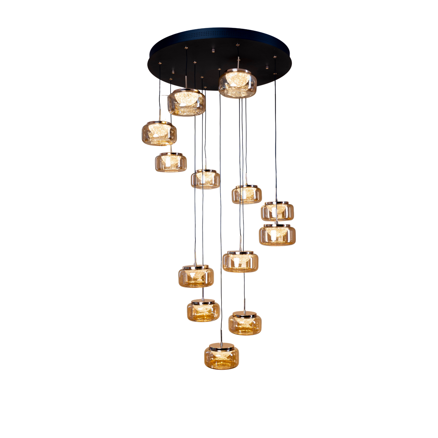 Facet Thirteen Hanging Light - Teenbatti