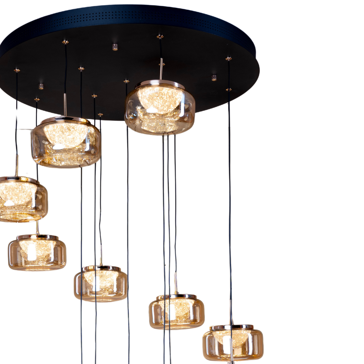 Facet Thirteen Hanging Light - Teenbatti
