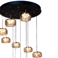 Facet Thirteen Hanging Light - Teenbatti