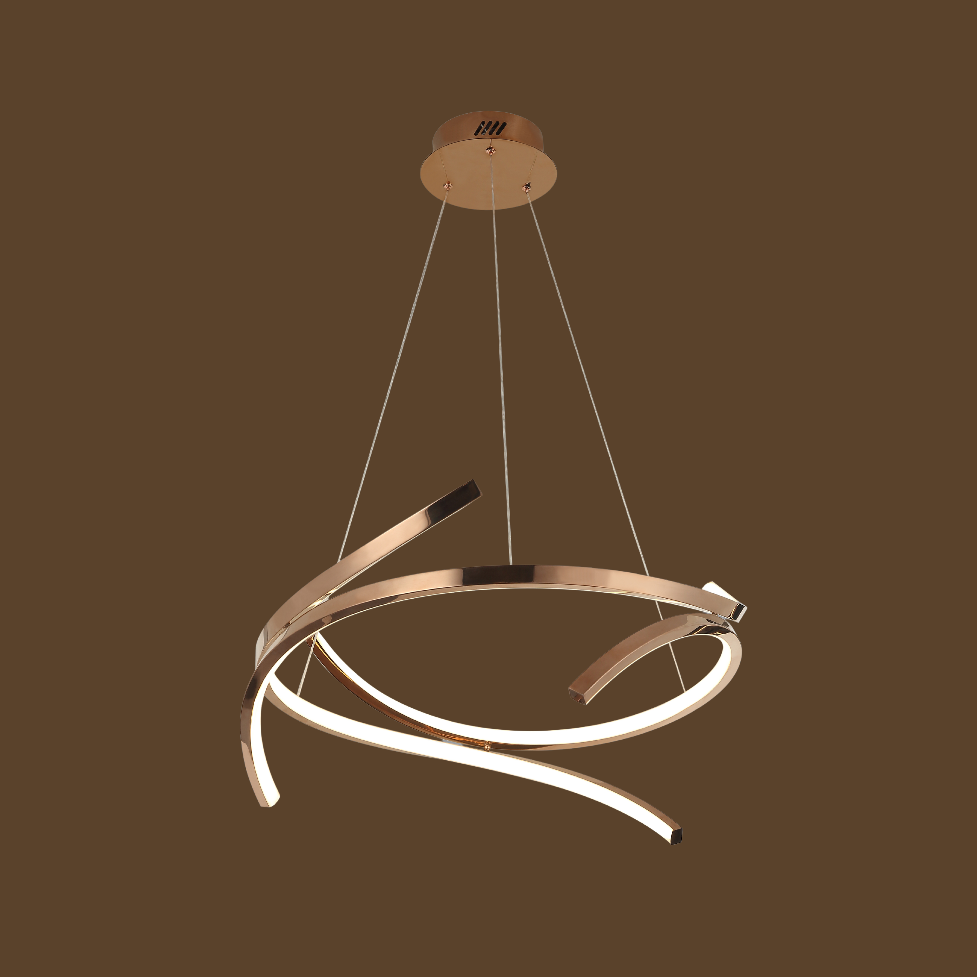Nova Swirl Hanging Light - Teenbatti