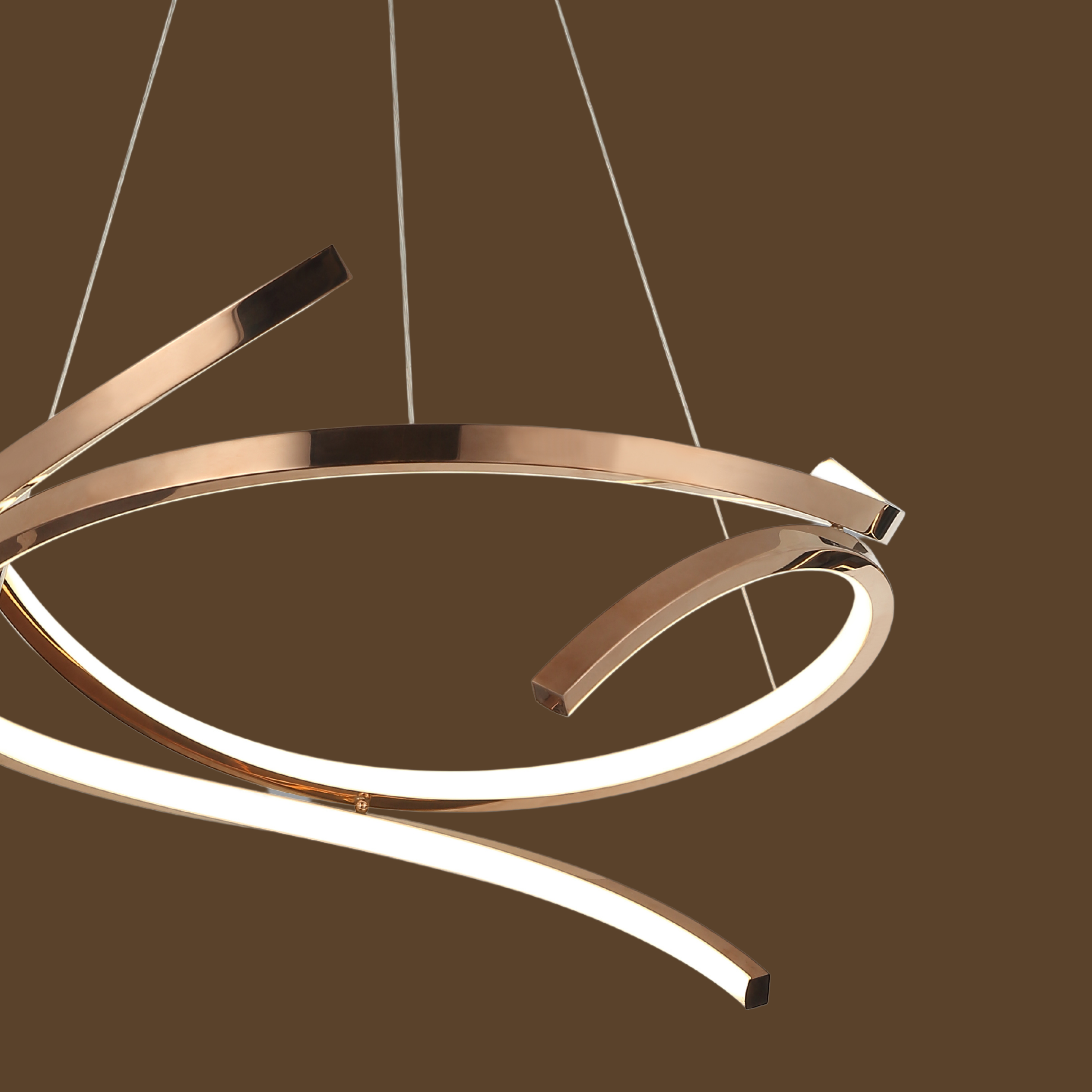 Nova Swirl Hanging Light - Teenbatti