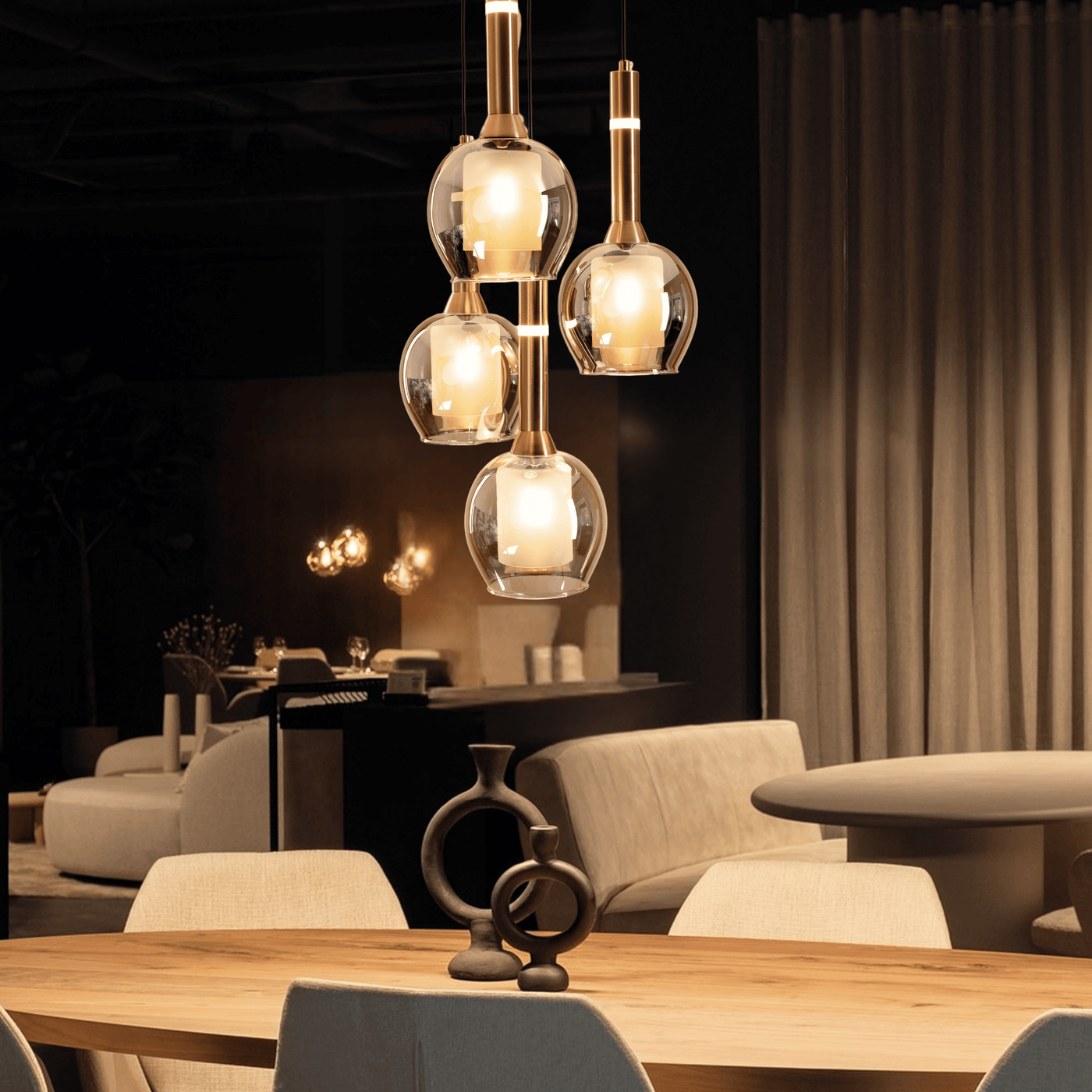 Metro Modern Hanging Light - Teenbatti