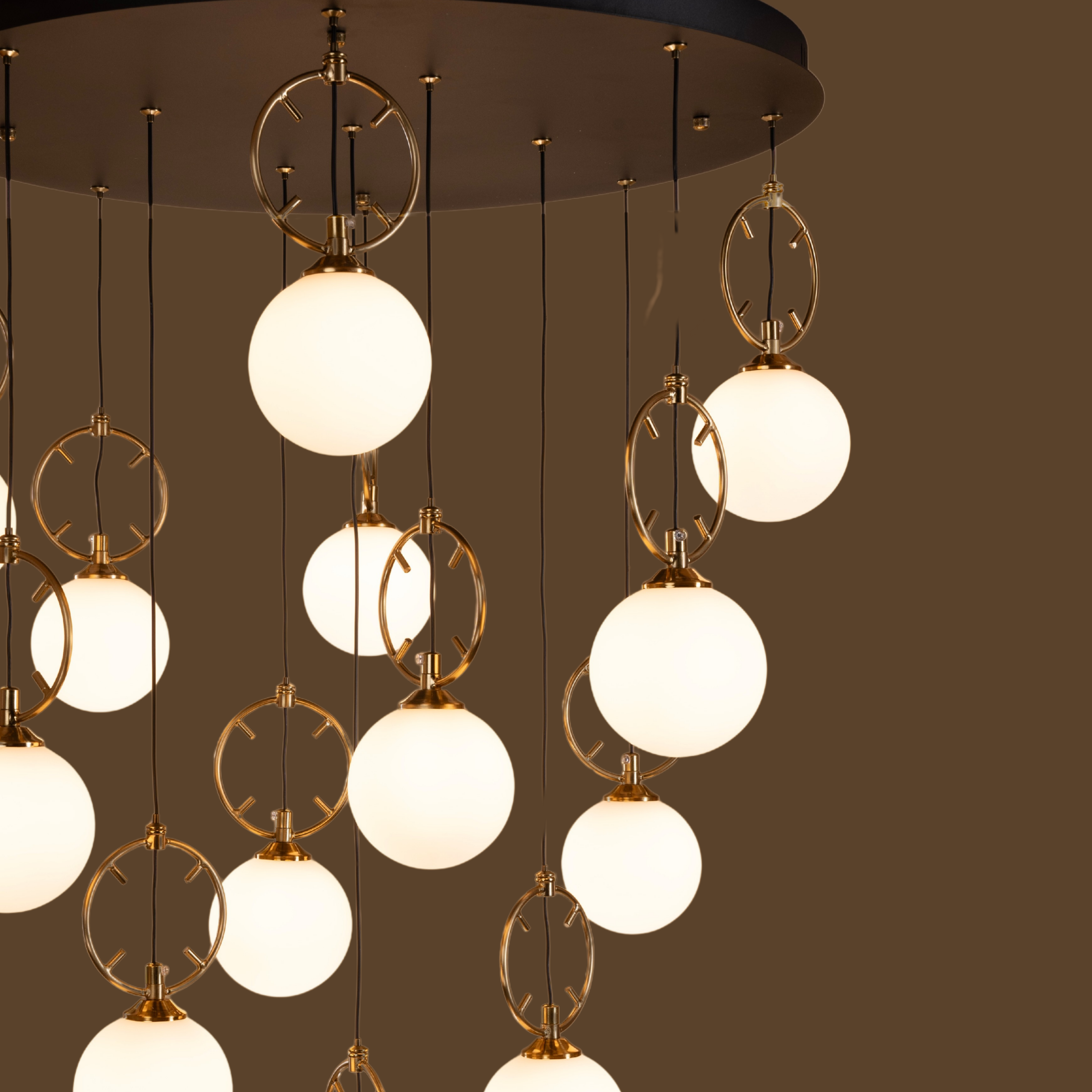 Globes Hanging Light - Teenbatti