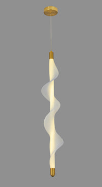 Spiral Glow Hanging Light - Teenbatti